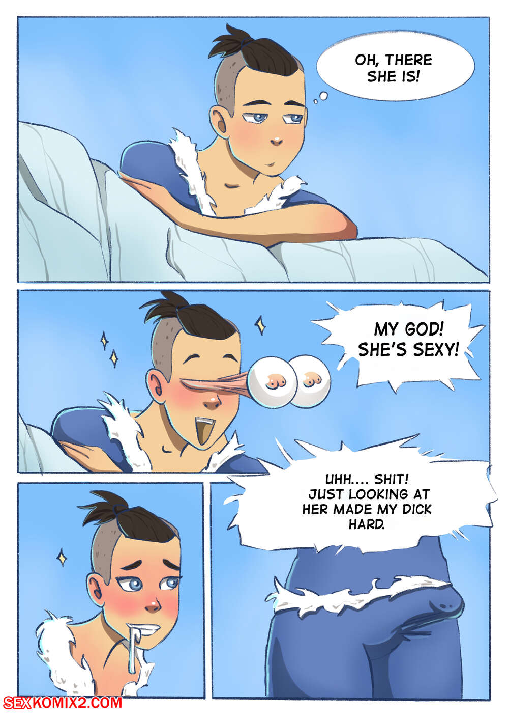 Avatar. Katara and Sokka. AliceDA for sexkomix2.com page 4 full