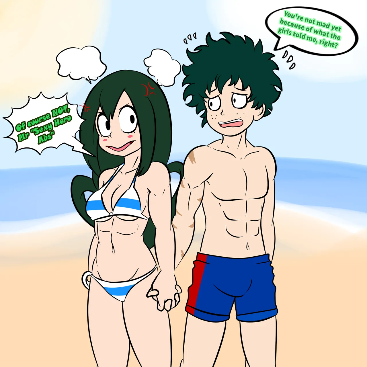Day on the beach page 1 full