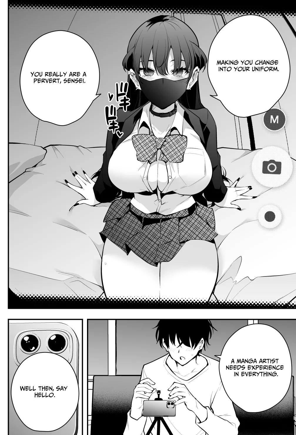 Uchi ni Sumitsuita Yandere Kanojo wa Yottara Sugoi Setsu | The Story of a Manga Artist Who Was Imprisoned by a Strange High School Girl ~EXTRA~ page 6 full