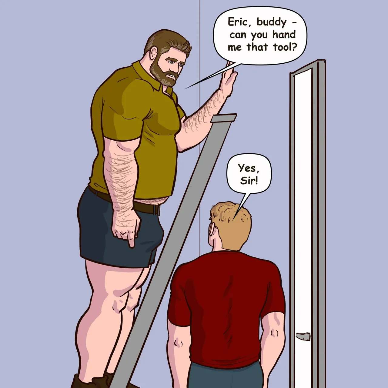 Gabo Artwork Comic 53 - The Neighbour page 10 full