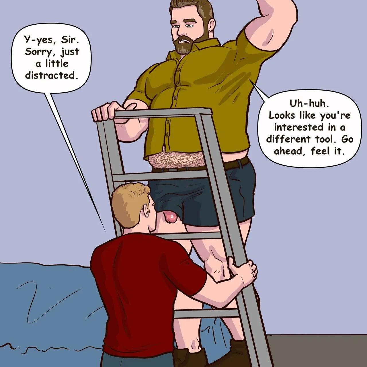 Gabo Artwork Comic 53 - The Neighbour page 12 full