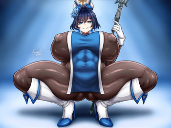 [Ryusuke Kyte Hagane (Ryusuke KH)] Kronii Maiden Ice Rose (Hololive) cover
