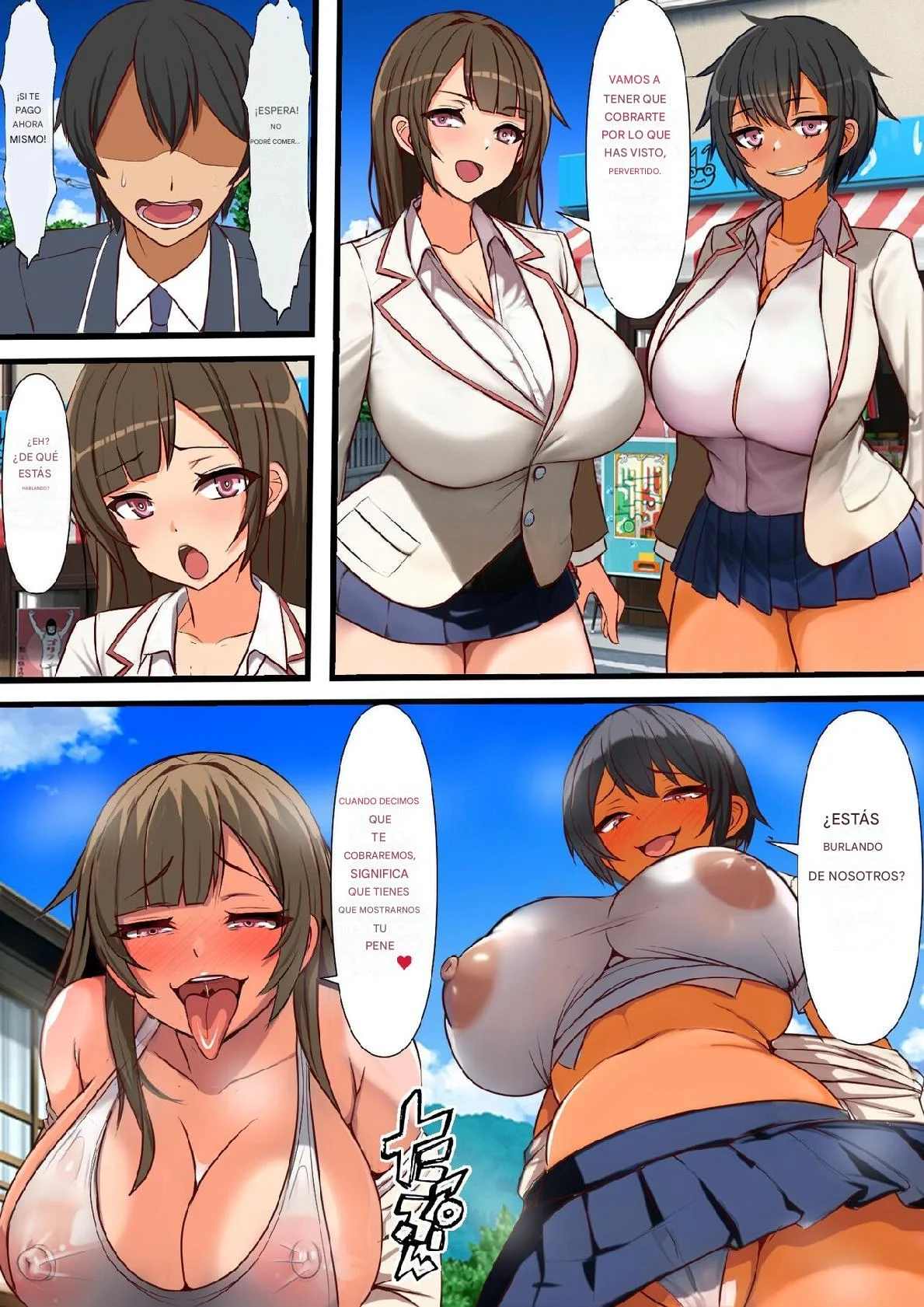 Mob Danshi no Ore ga 100-nin Haramaseru made Deru Koto no Dekinai Kozukuri Shima ni Hikkoshita Kekka | No Puedo Irme de Esta Isla Hasta que Tenga 100 Chicas Embarazadas page 7 full