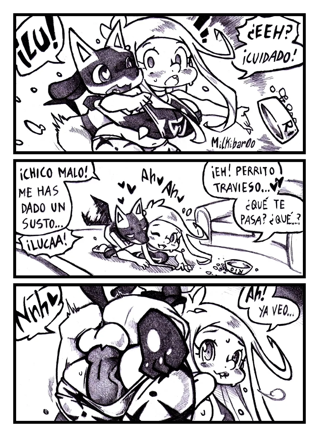 Cuidame al Lucario page 11 full