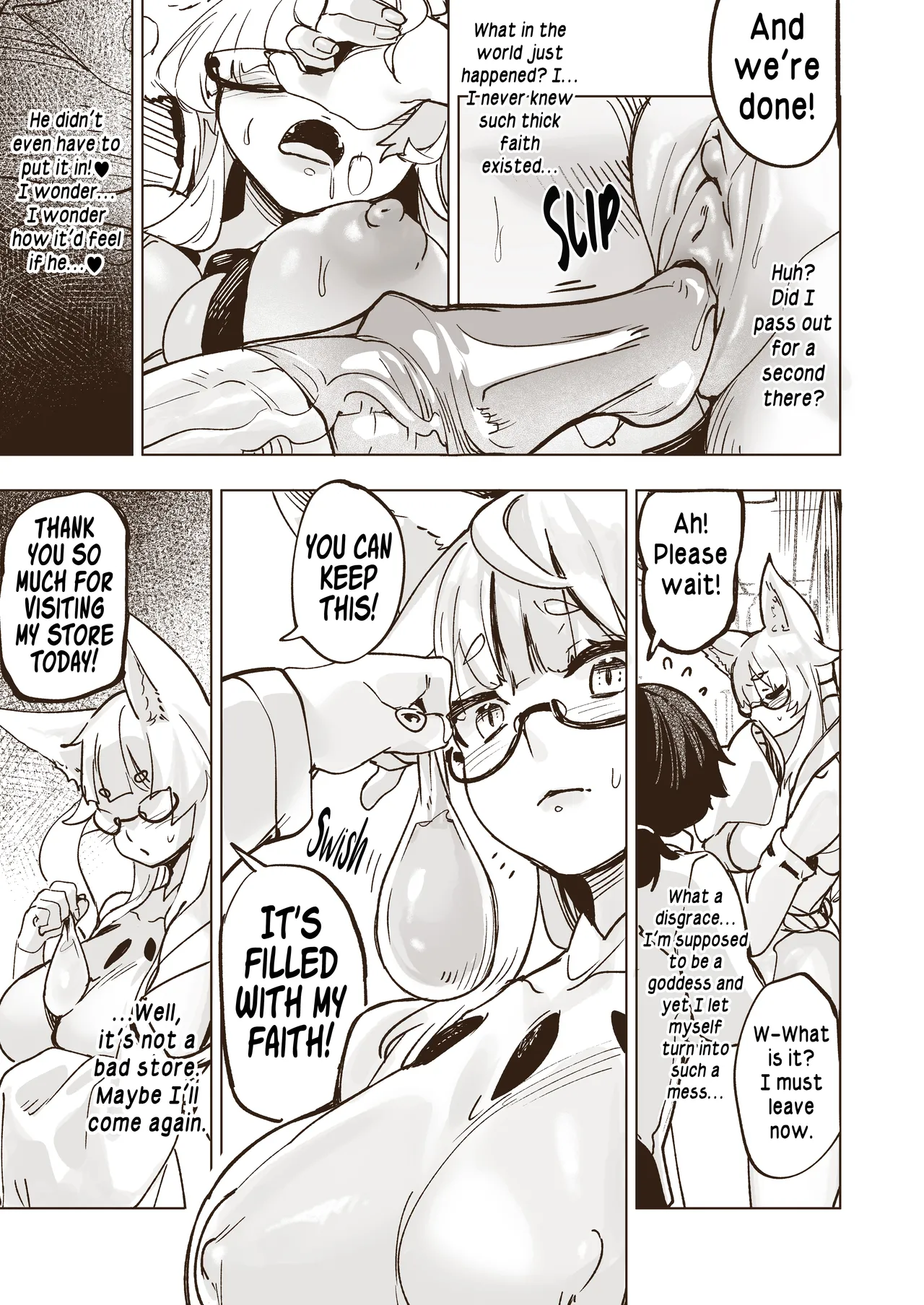 Shiniki Zecchou KamiRepe Shichau Ura Massage Ten | Goddesses Pleasure Parlor page 12 full