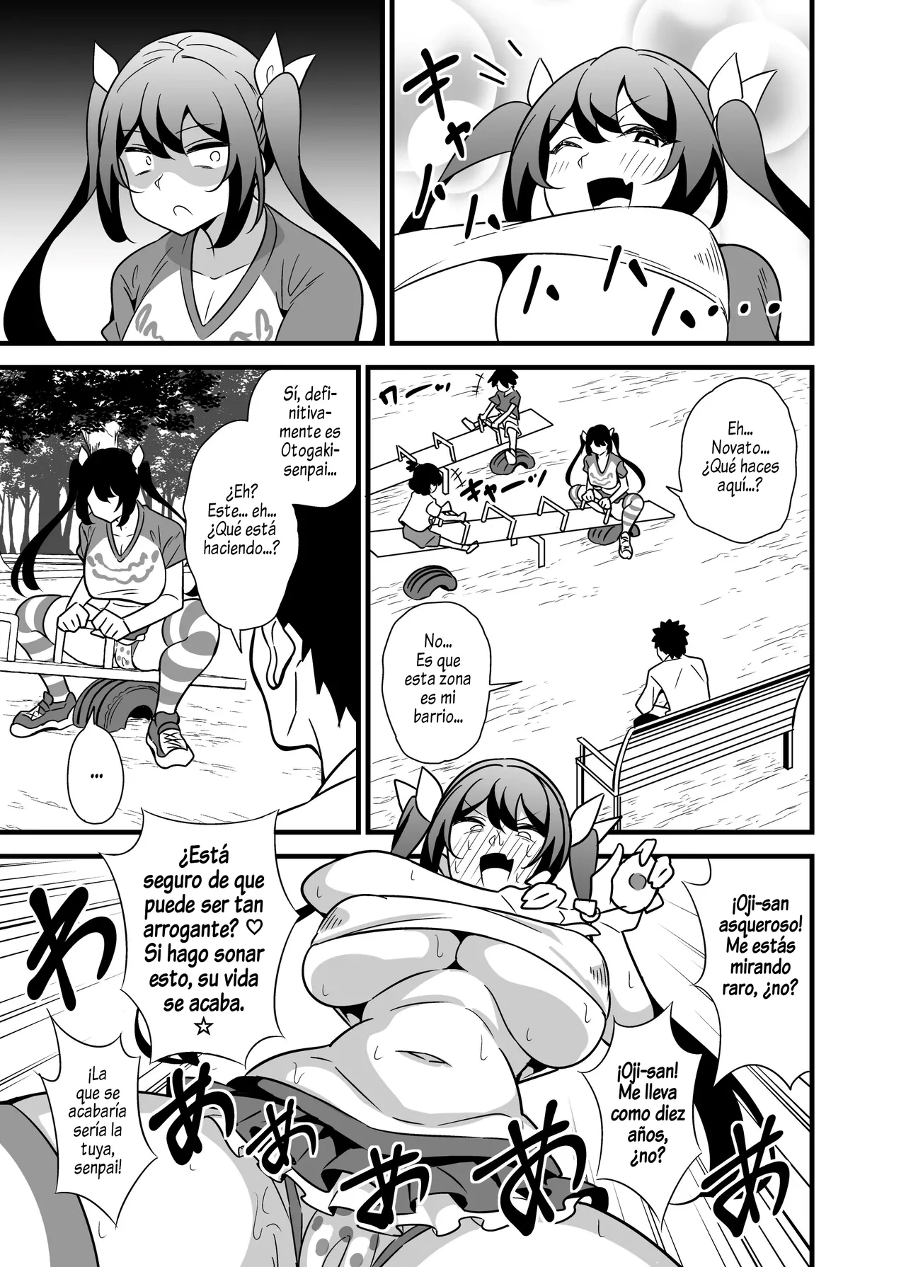 Kaisha no Kibishii jo Joushi ga Kyuujitsu Joji-fuku o Kite Kodomo-tachi to Asondeta Ken ni Tsuite Cap. 1-4 page 5 full