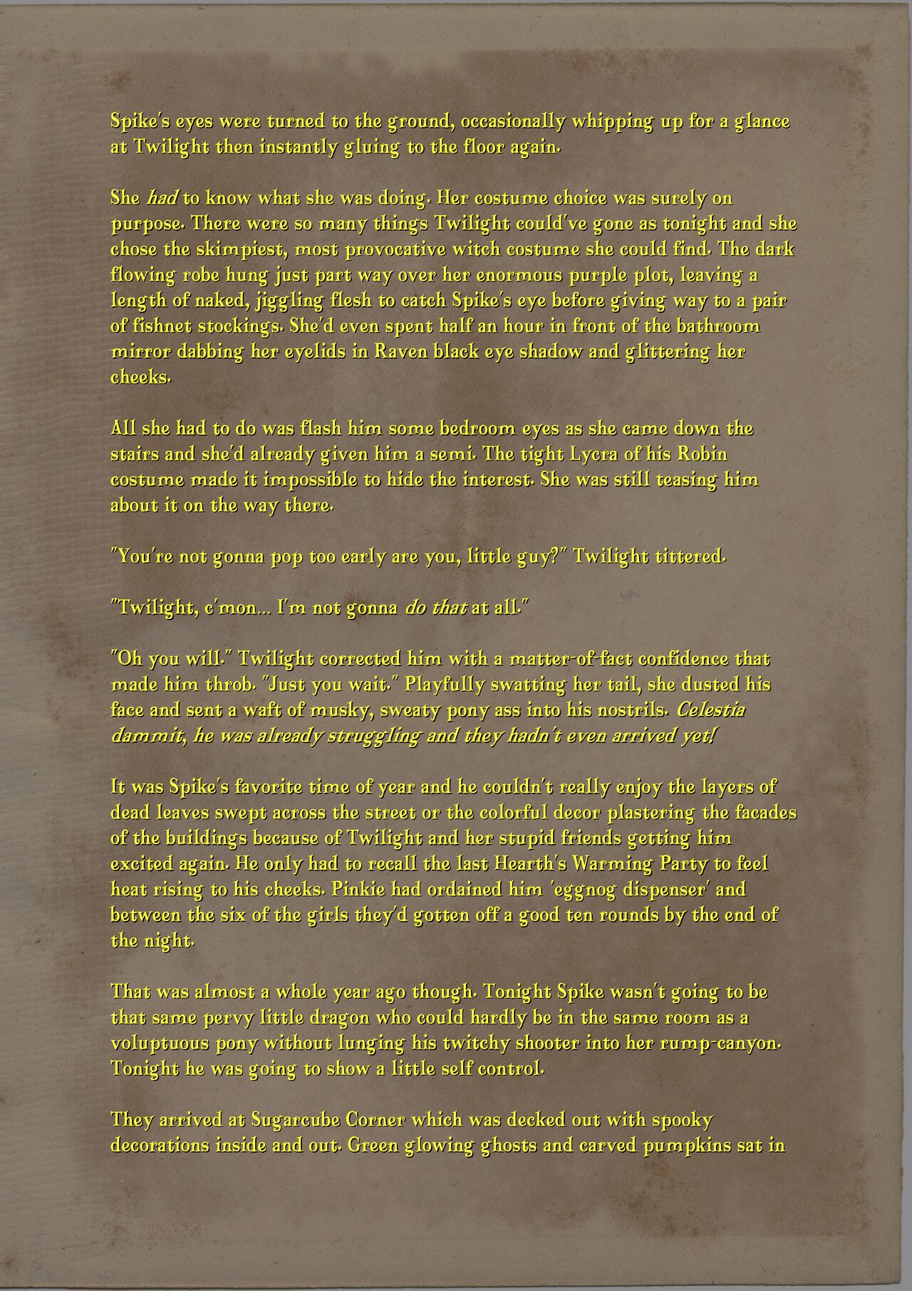 Spike's Nightmare Night Fright page 2 full