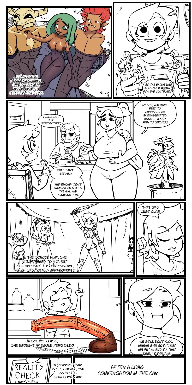 The Orgy House page 1 full