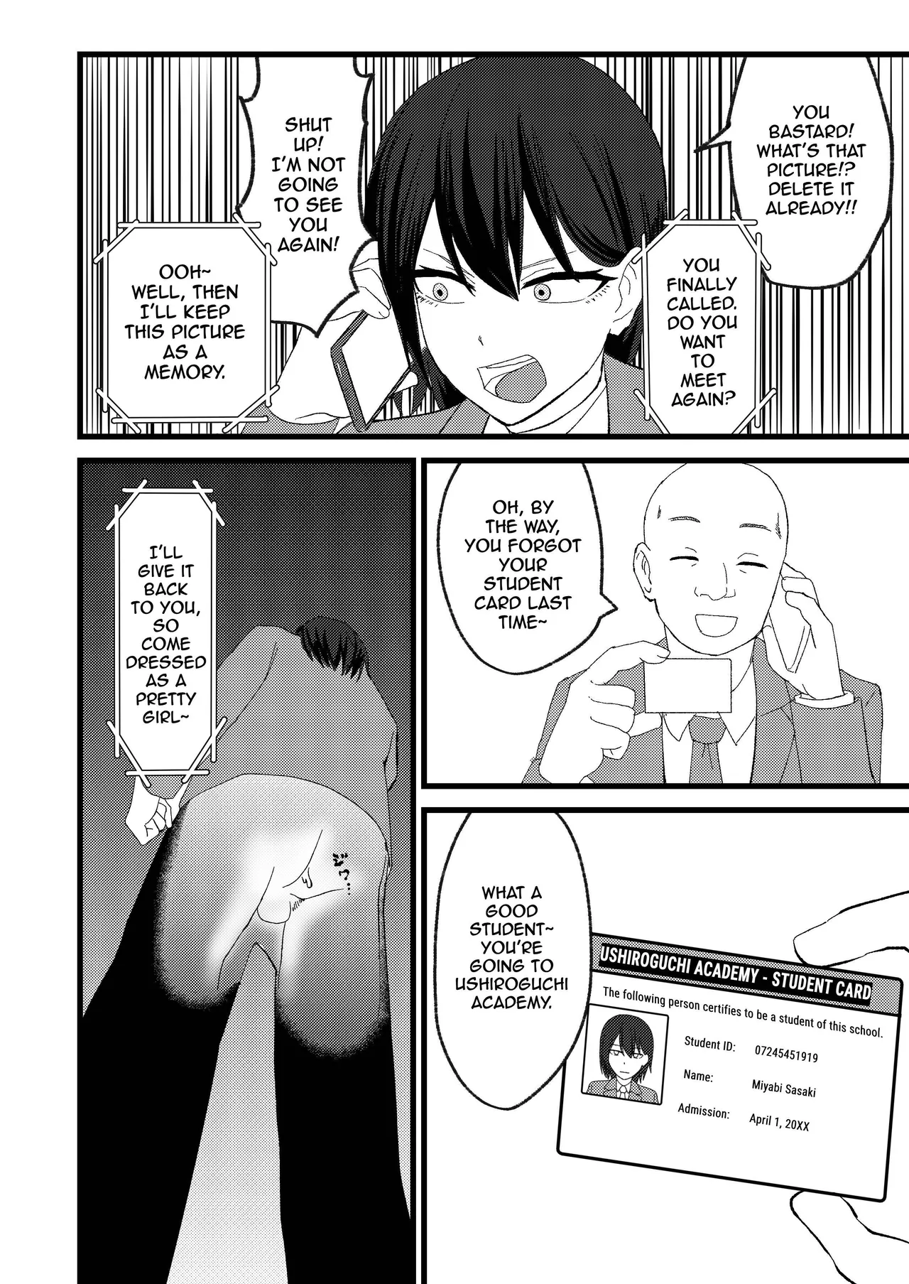 Katsuage ni Akita kara P-katsu Sagi Shitemita! | I Got Bored of Extorting People, So I Tried Sugar Daddy Scamming! + Bonus page 12 full