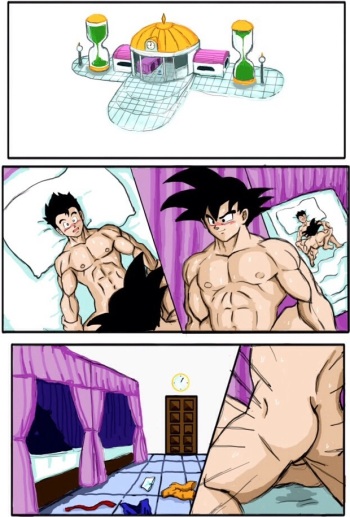 Dragon ball yaoi compilado Son Goku, Son Gohan Son Goten cover