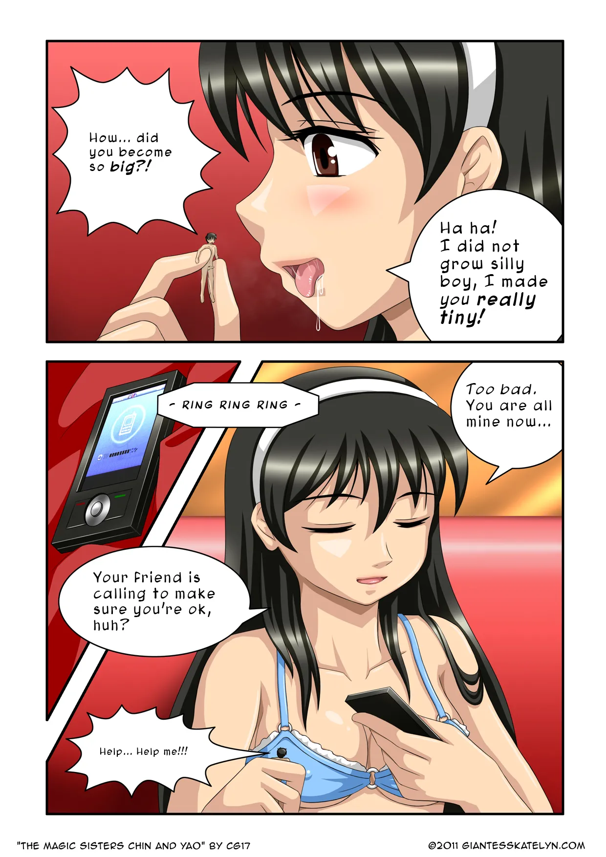 The Magic Sisters 1-2 + The Big Bad Wolf page 11 full