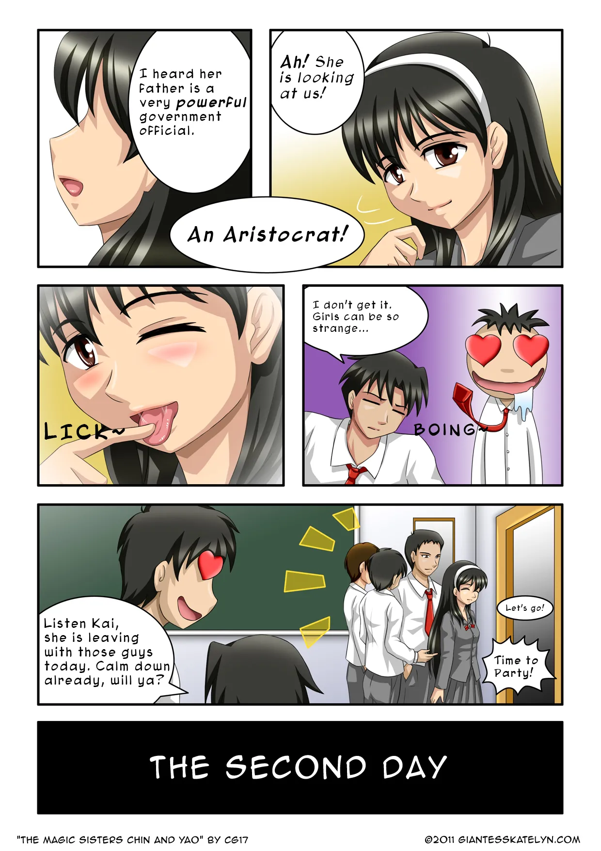 The Magic Sisters 1-2 + The Big Bad Wolf page 4 full