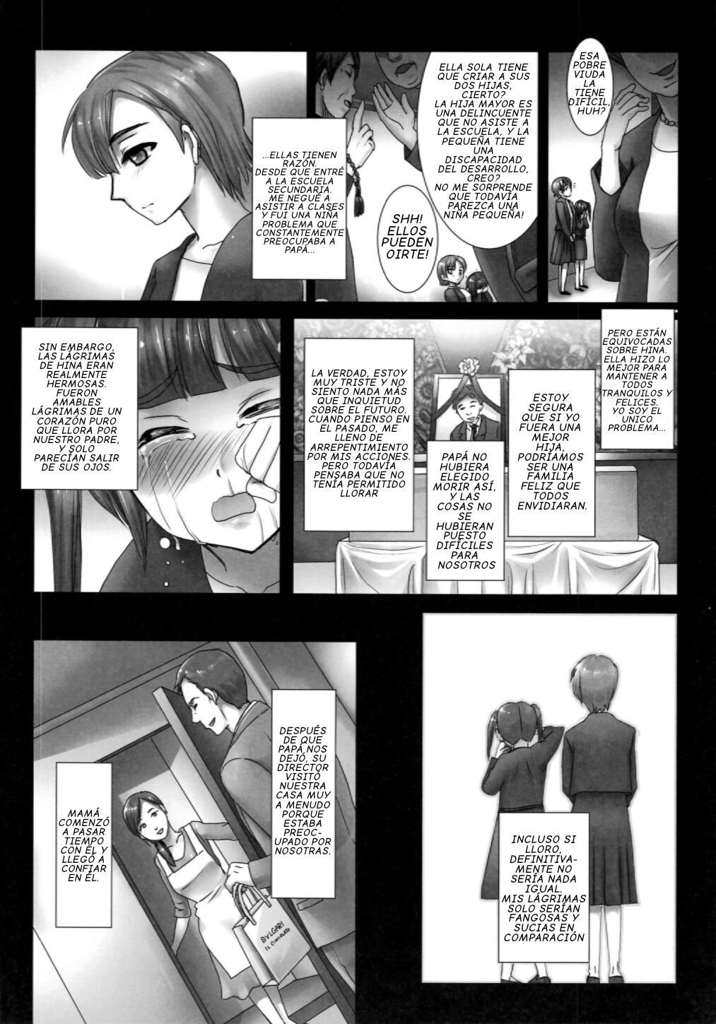Yoru wa Kirai. Mama no Danna ga Futon no Naka ni Haittekuru kara page 8 full