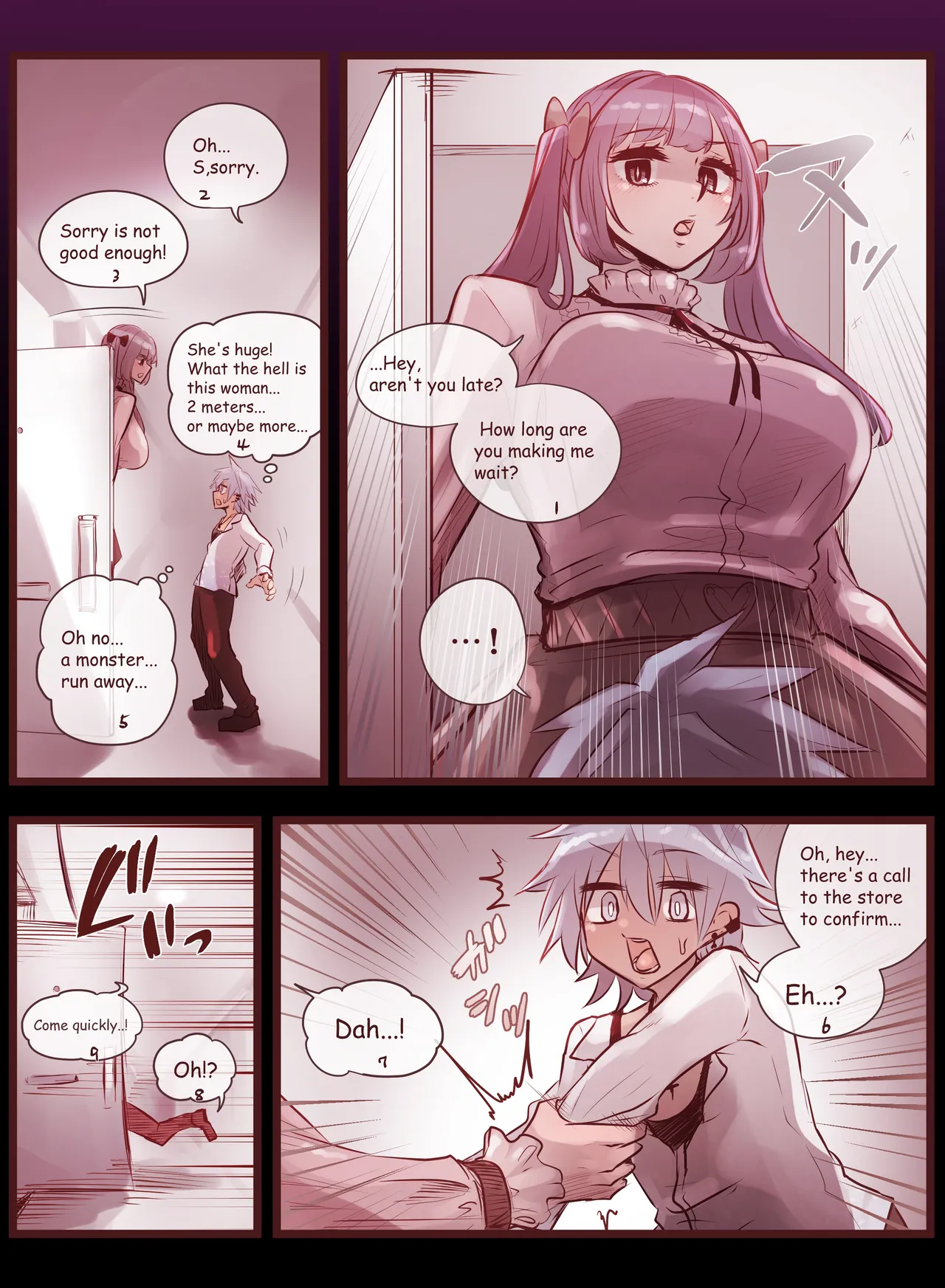 Hairy giantess cunnilingus Hell page 3 full