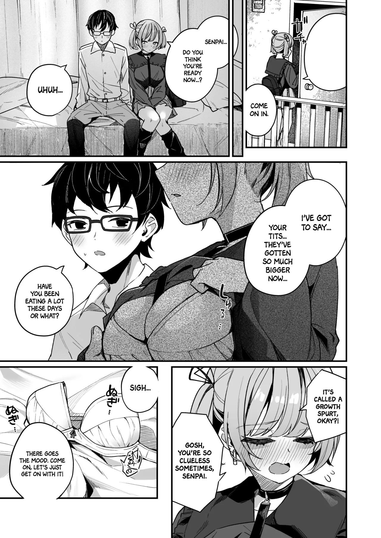 Renai Soudan nante Hobo Sex desu yo ne!? ～Akuyuu Kouhai to Issen Koete Yarimakuru Hanashi～ page 11 full