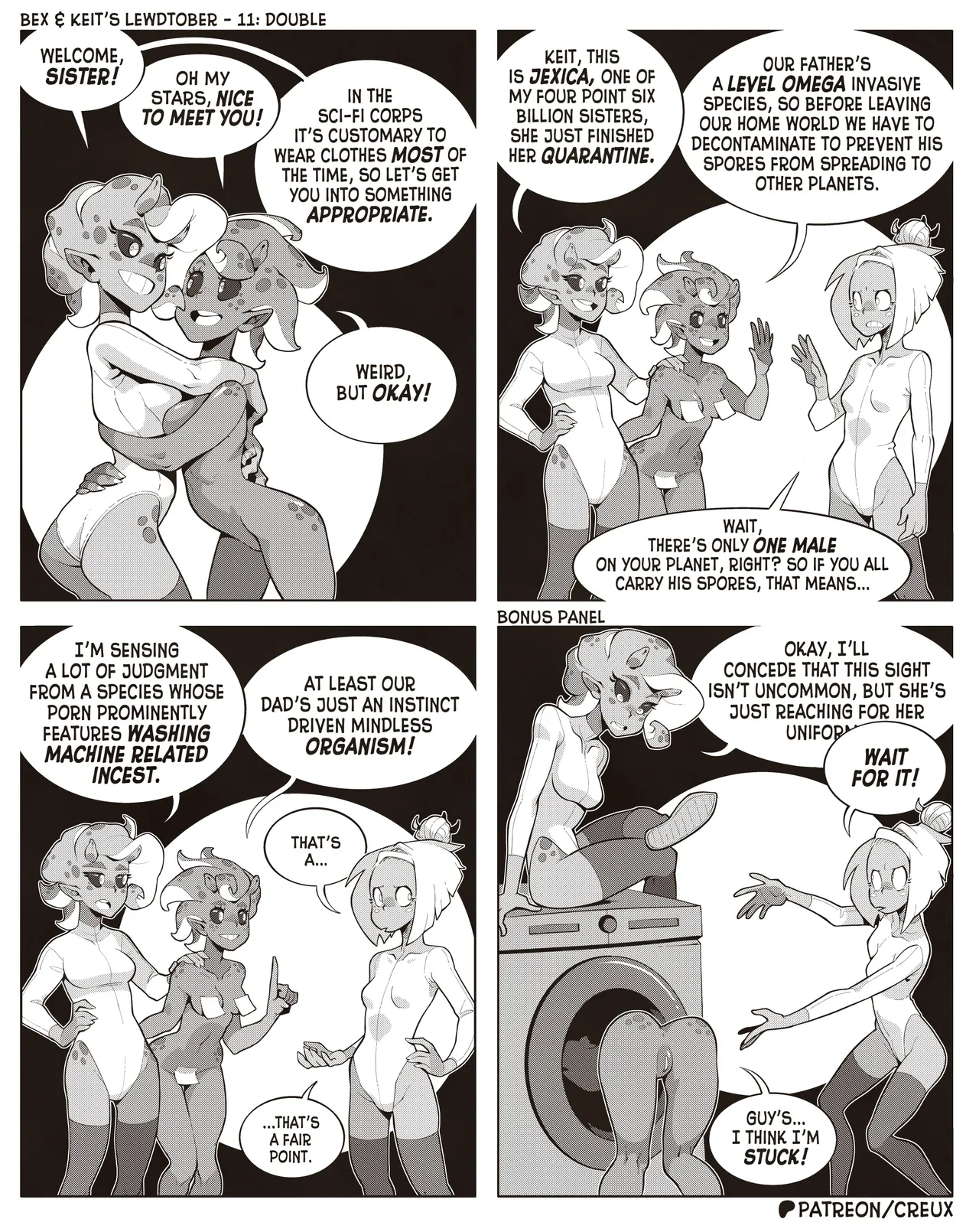 Bex & Keit's Lewdtober 2024 + Extras page 11 full