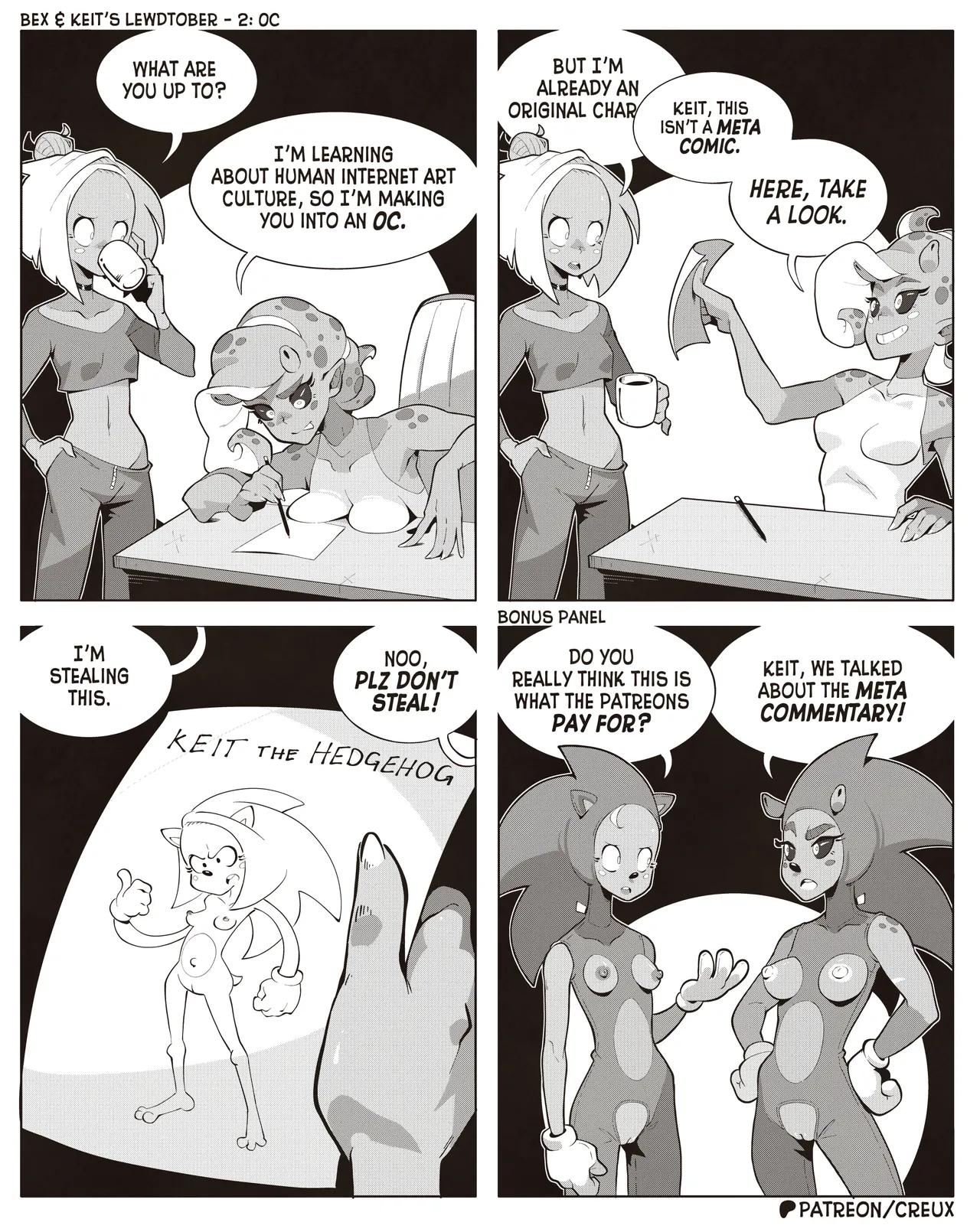 Bex & Keit's Lewdtober 2024 + Extras page 2 full