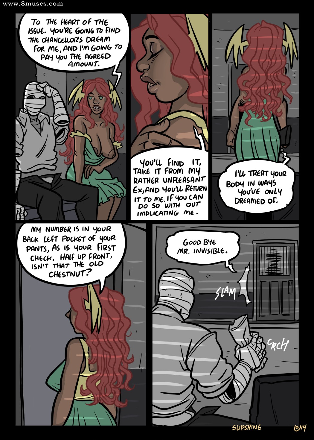 Mr Invisible Side Story : The Chancellor's Dream page 11 full