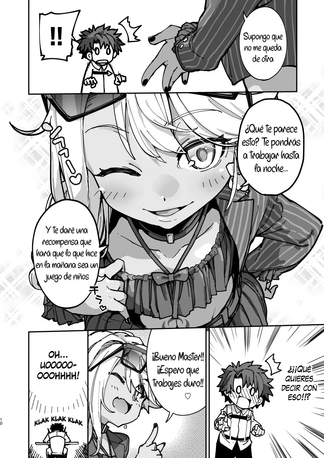 Shasei Kanrisha Chloe | Chloe, Asistente de Eyaculación page 9 full