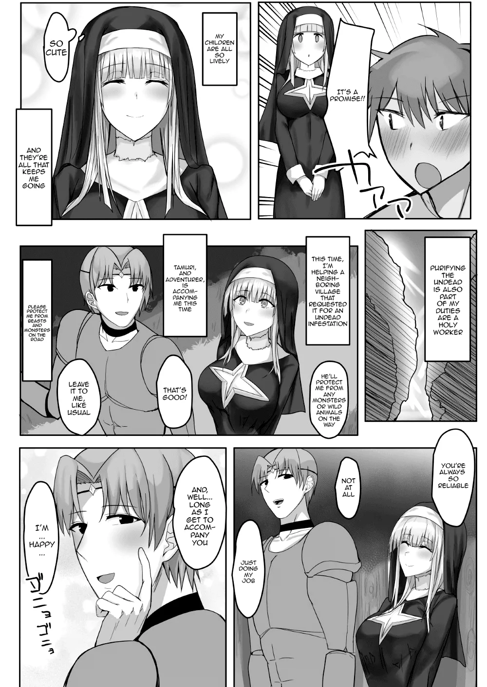 Kinpatsu Seiso Sister, Ochiru | The Blonde Pure Sister Falls page 4 full