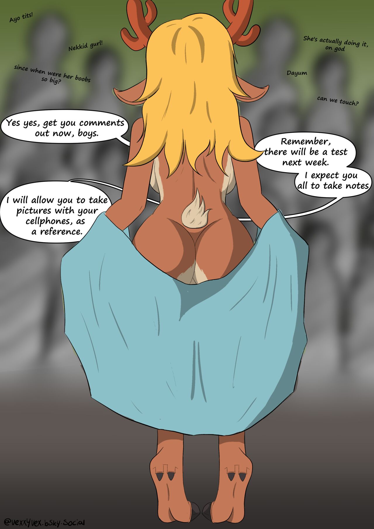Noelle Holidays anatomy lesson page 2 full