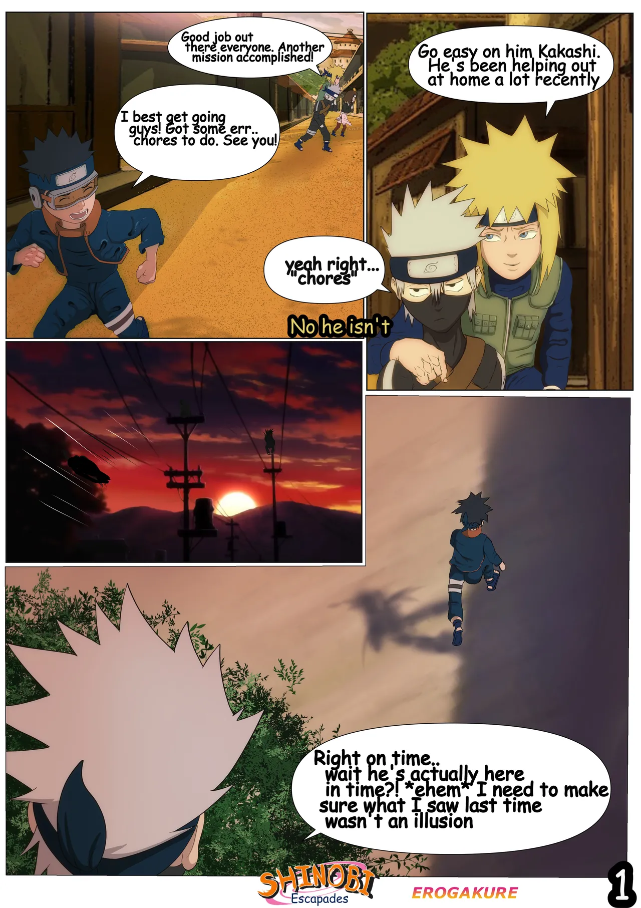 Shinobi Escapades - Chapter 2 By Erogakure page 2 full