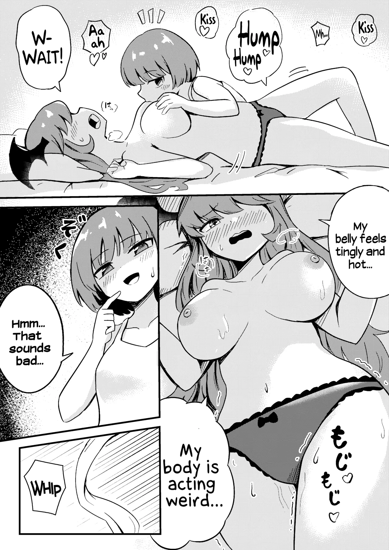 Ubu na Succubus Wakarase Yuri Ecchi | Teaching the Inexperienced Succubus a Lesson with Yuri Sex page 12 full