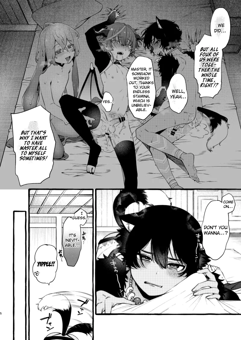 Kemomimi Shota to Futarikiri ni Natta node page 4 full