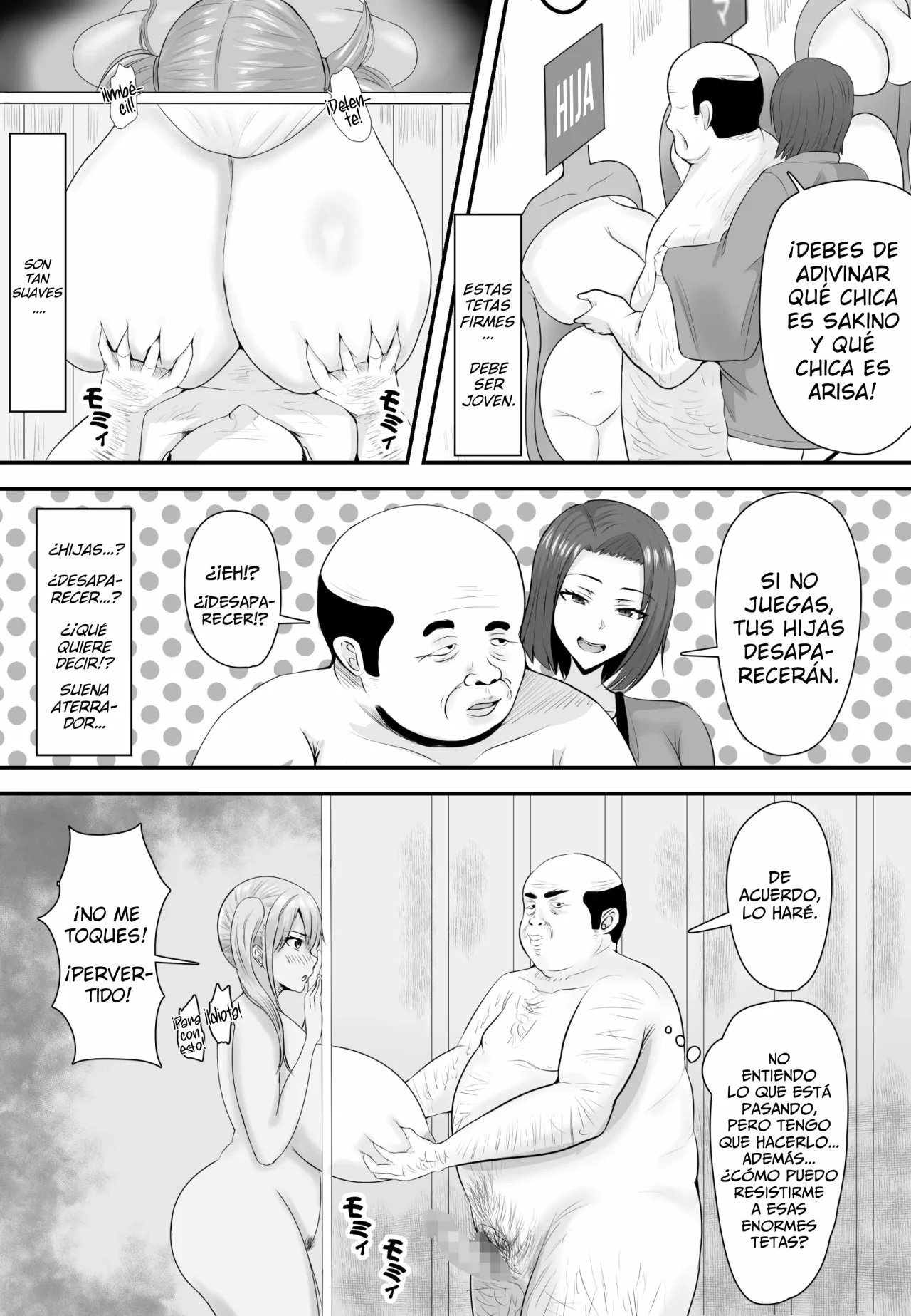 Kyonyuu JK o Tasuketa Kereba Musume no Hadaka Atetemite | Adivina Cuales Son Las Tetas y El Culo De Tus Hijas JK Para Poder Salvarlas! page 11 full