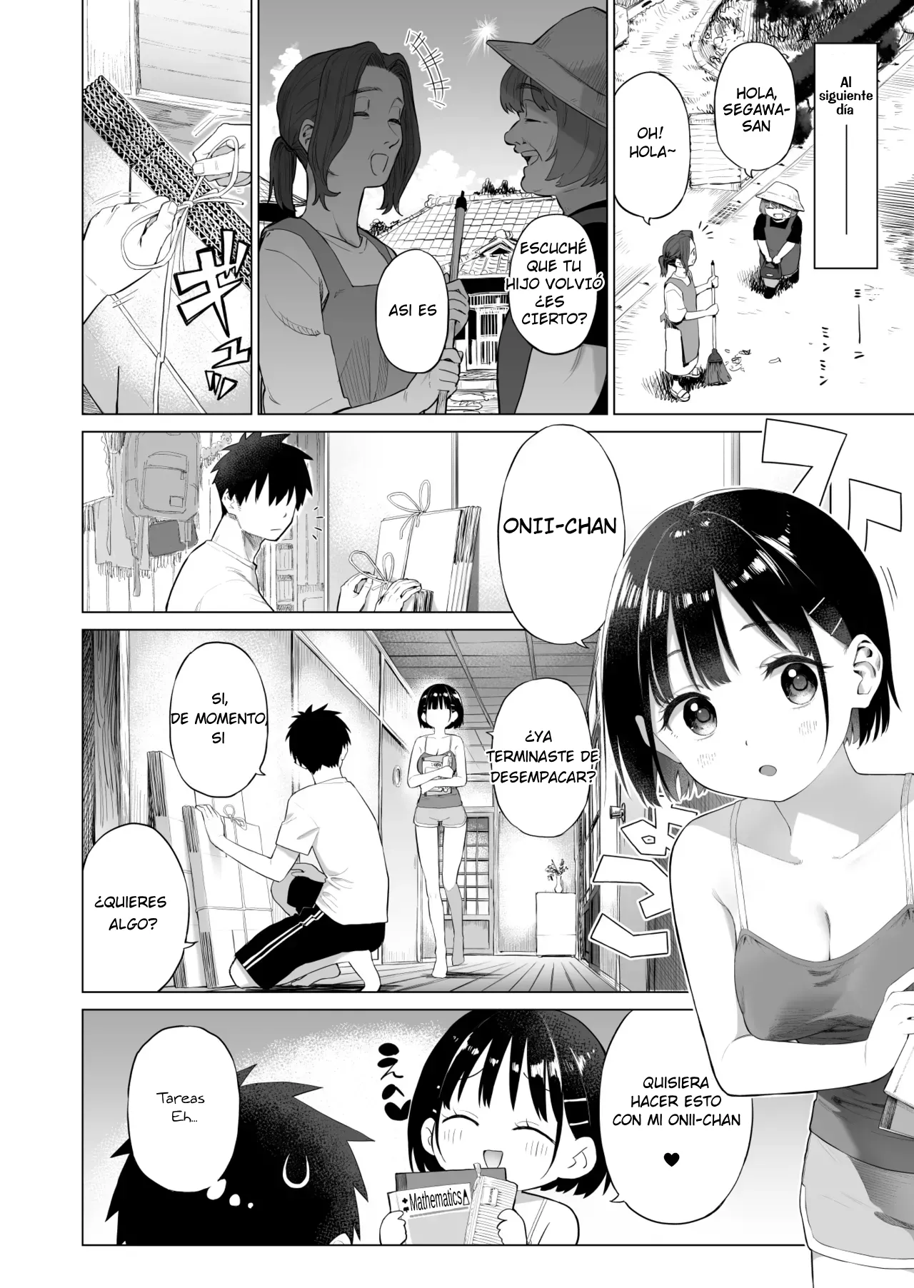 Inaka Imouto to Muchi no Yuuwaku | La Hermana Menor del Campo y la Tentación de la Pureza page 10 full
