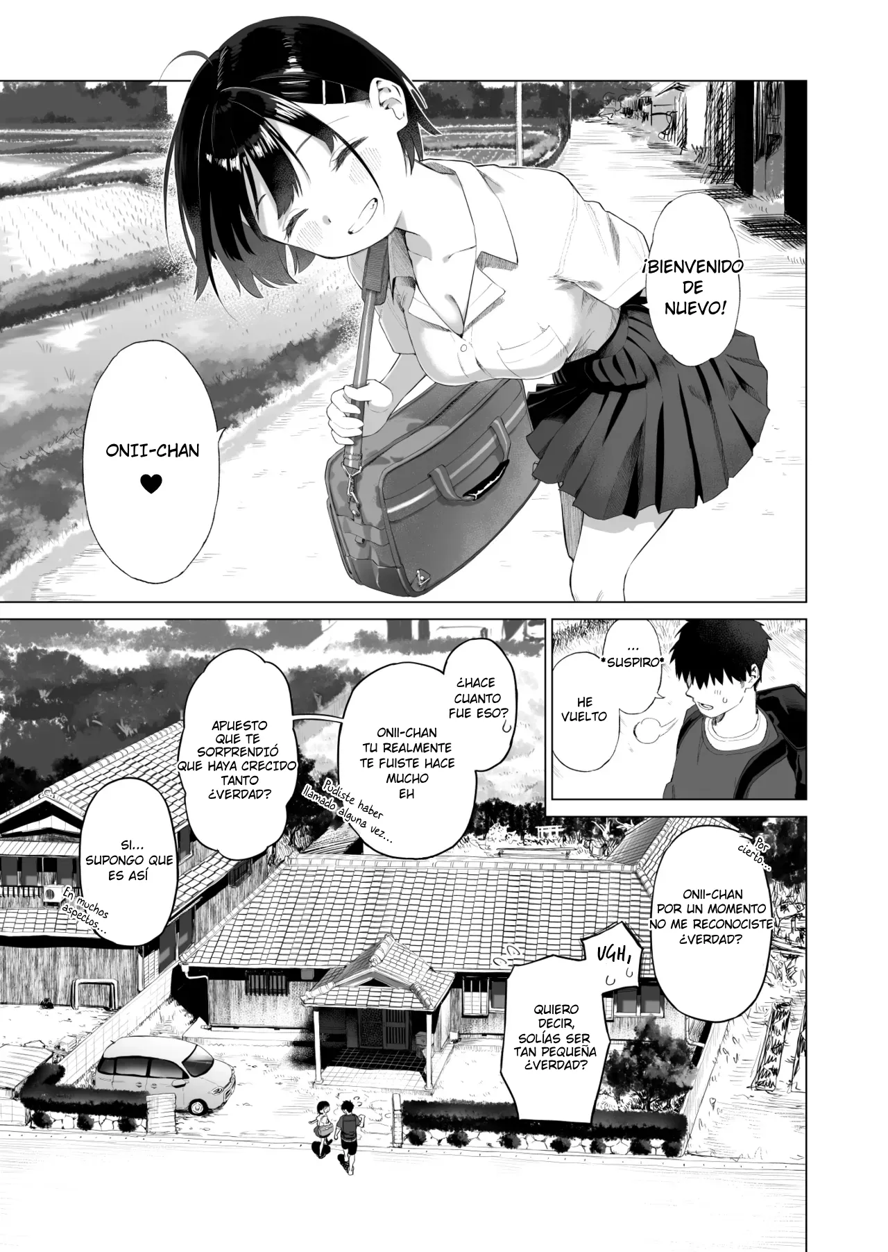 Inaka Imouto to Muchi no Yuuwaku | La Hermana Menor del Campo y la Tentación de la Pureza page 9 full
