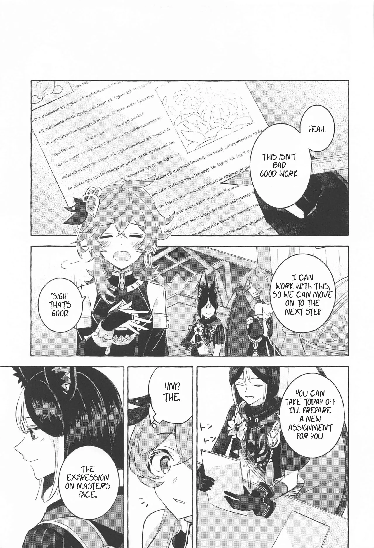 Shinju ni Yureru Buranko | Swimming in Pearlescent page 8 full