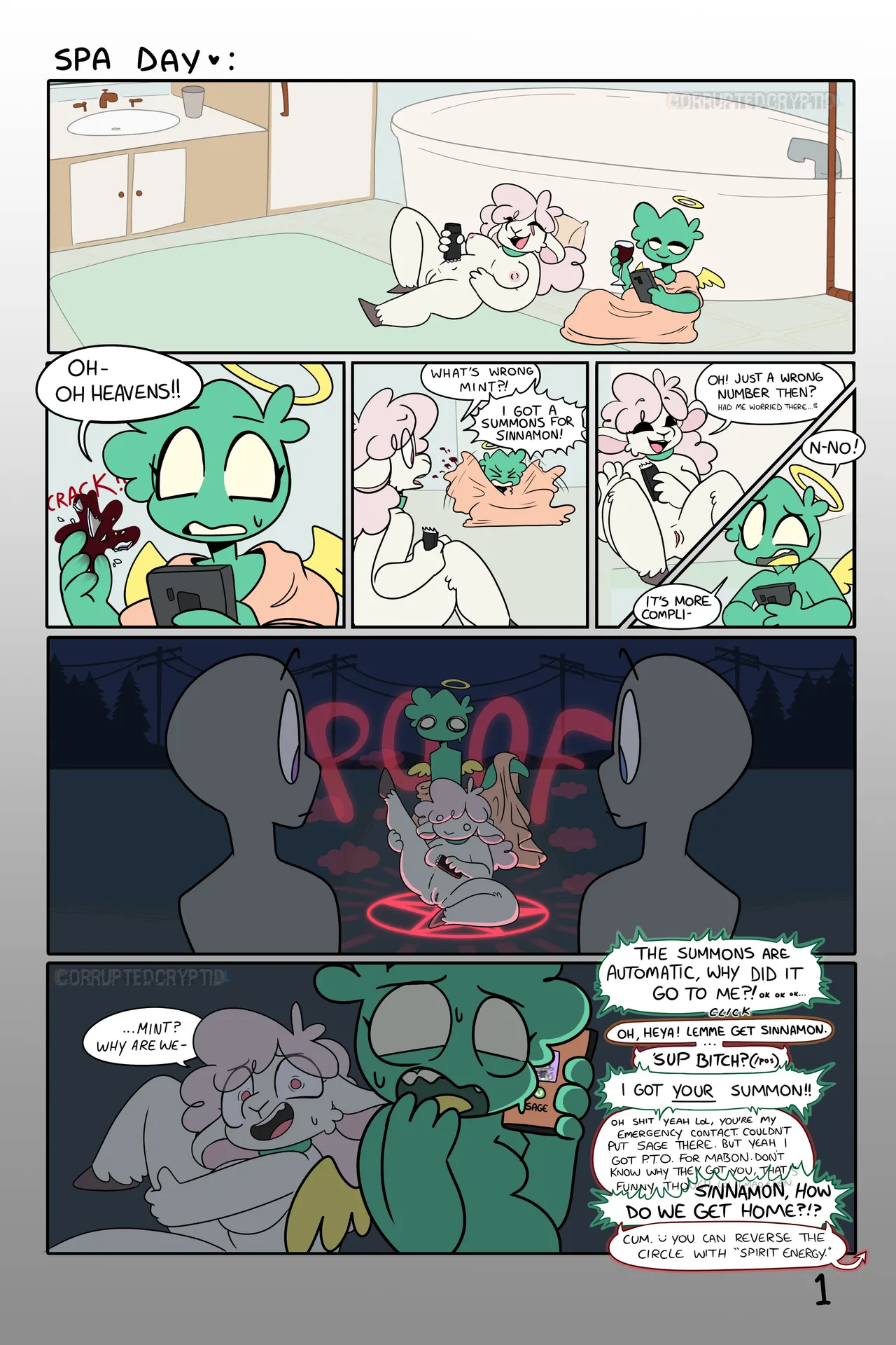 Spa Day page 1 full