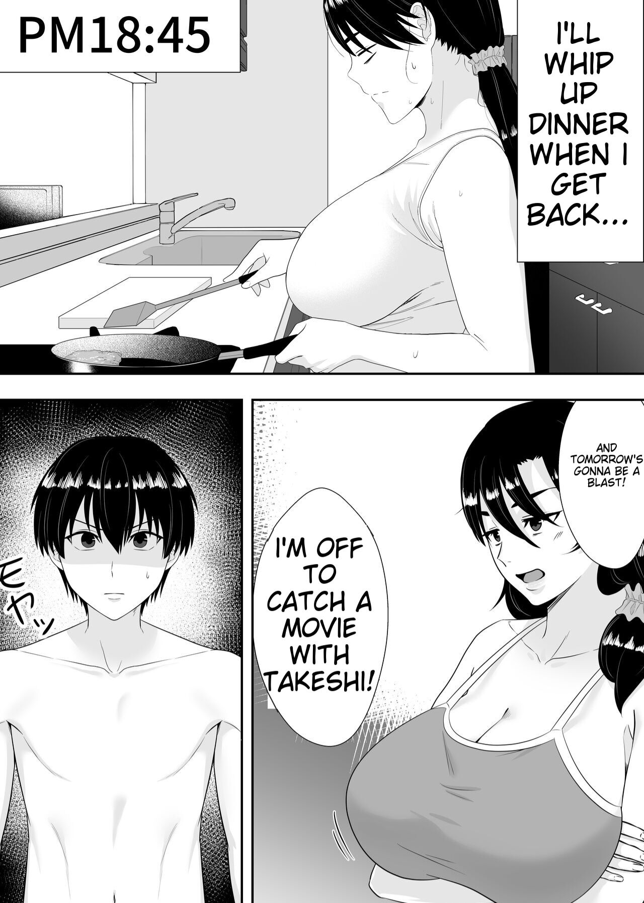 Kimatama Ka-chan 2 ~Genki Mama is my obedient masturbator~ page 12 full