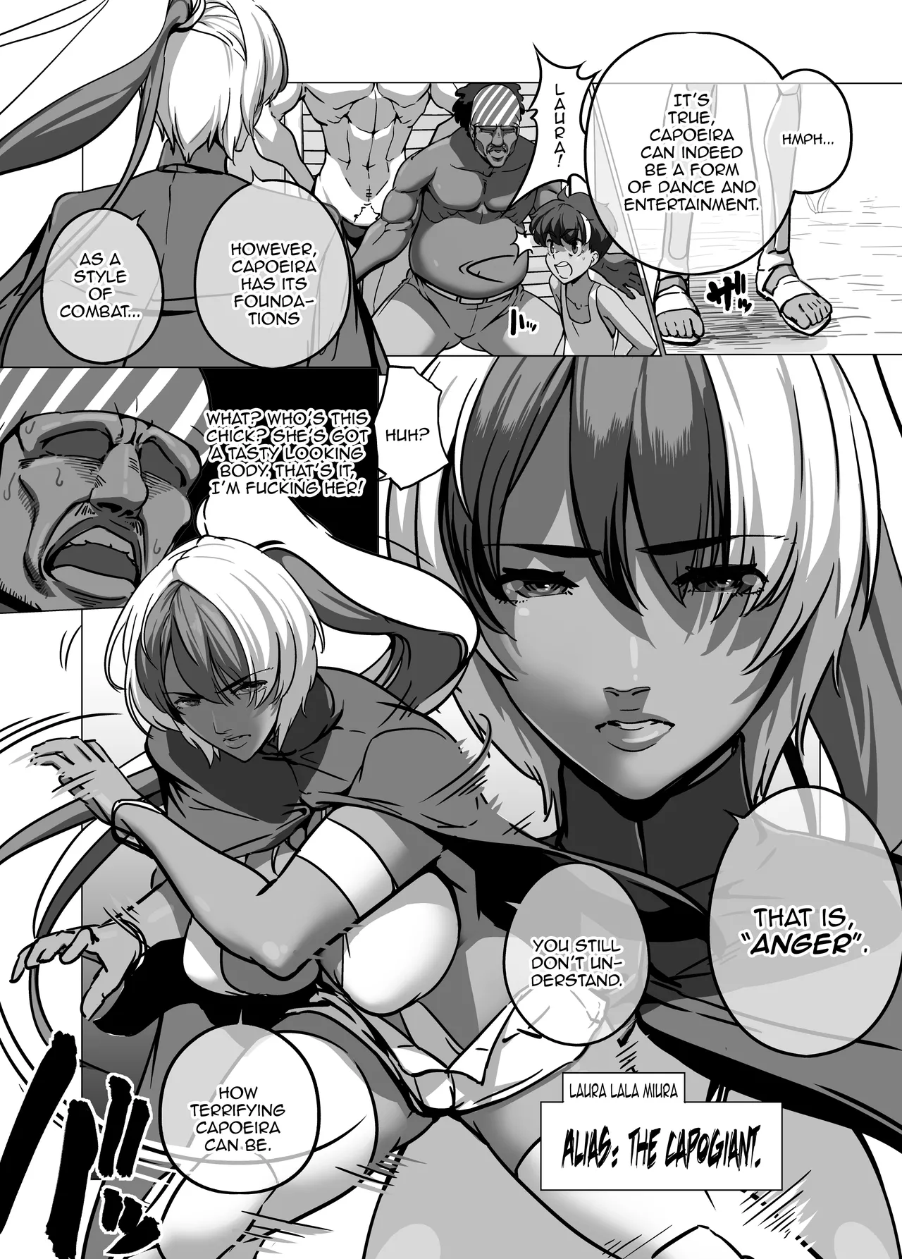 Minor Kakutougi Bijo Series Capoeira no Onna - Capoeira Girl Monkey | Beauties Using Niche Martial Art Styles Series - Capoeira Woman page 4 full