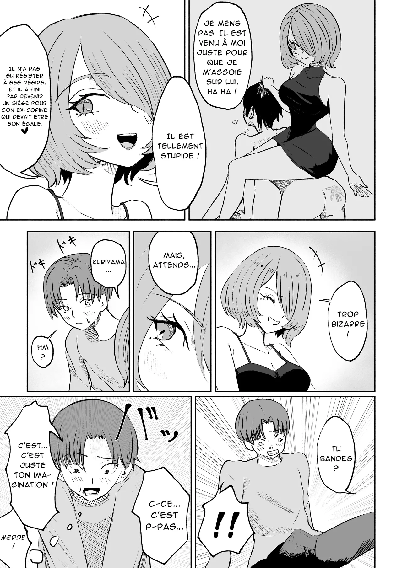 Onna Tomodachi no Isu ni Naru | Devenir la Chaise de mon Amie page 11 full