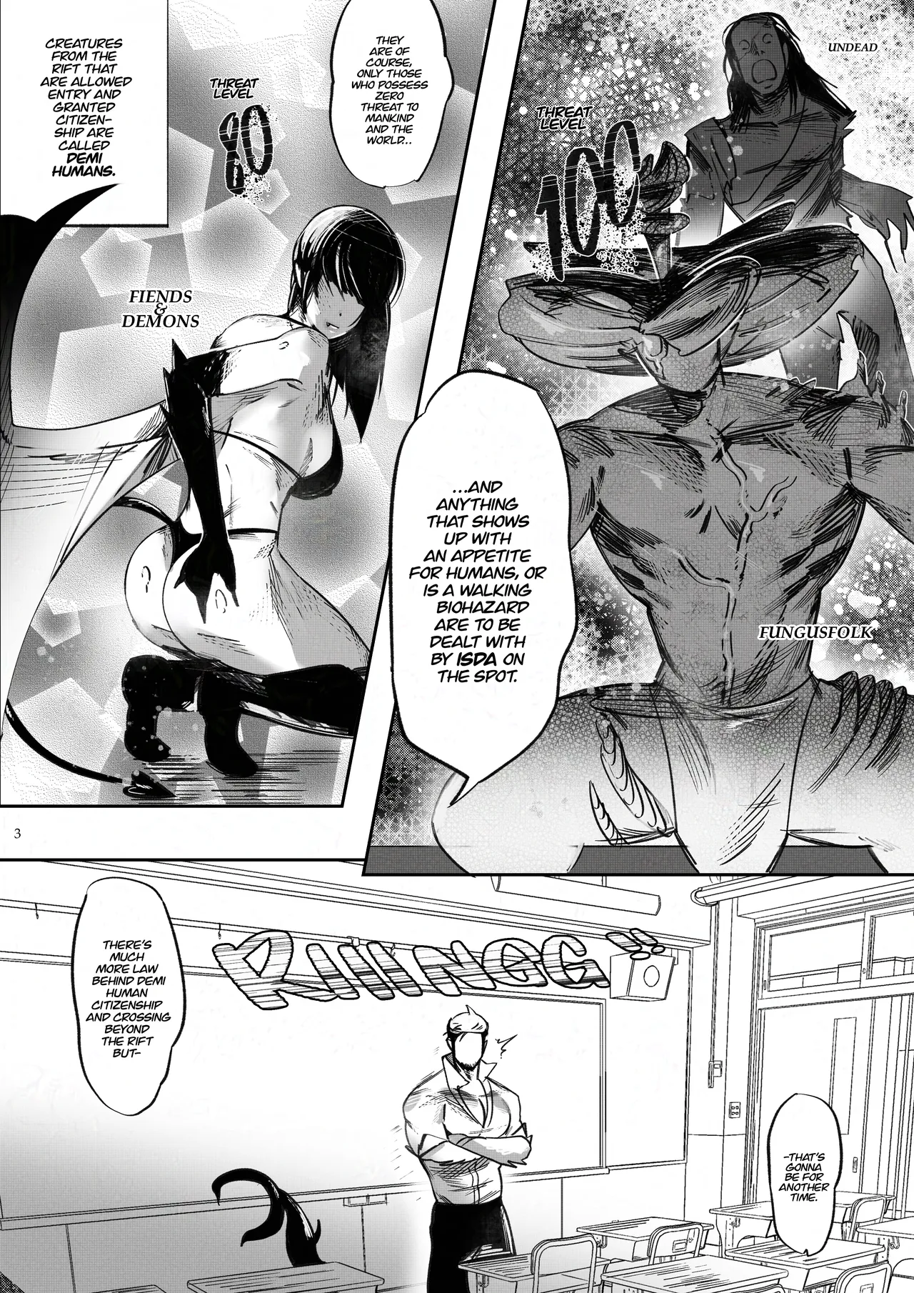 Tawiran University : Academy of Demihumans page 4 full