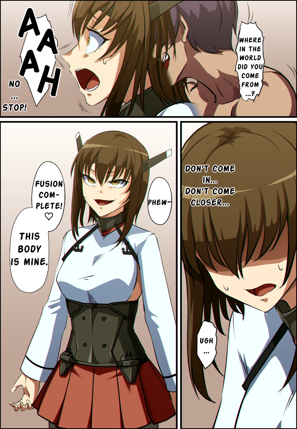 Taihou & Kaga merge possession page 2 full