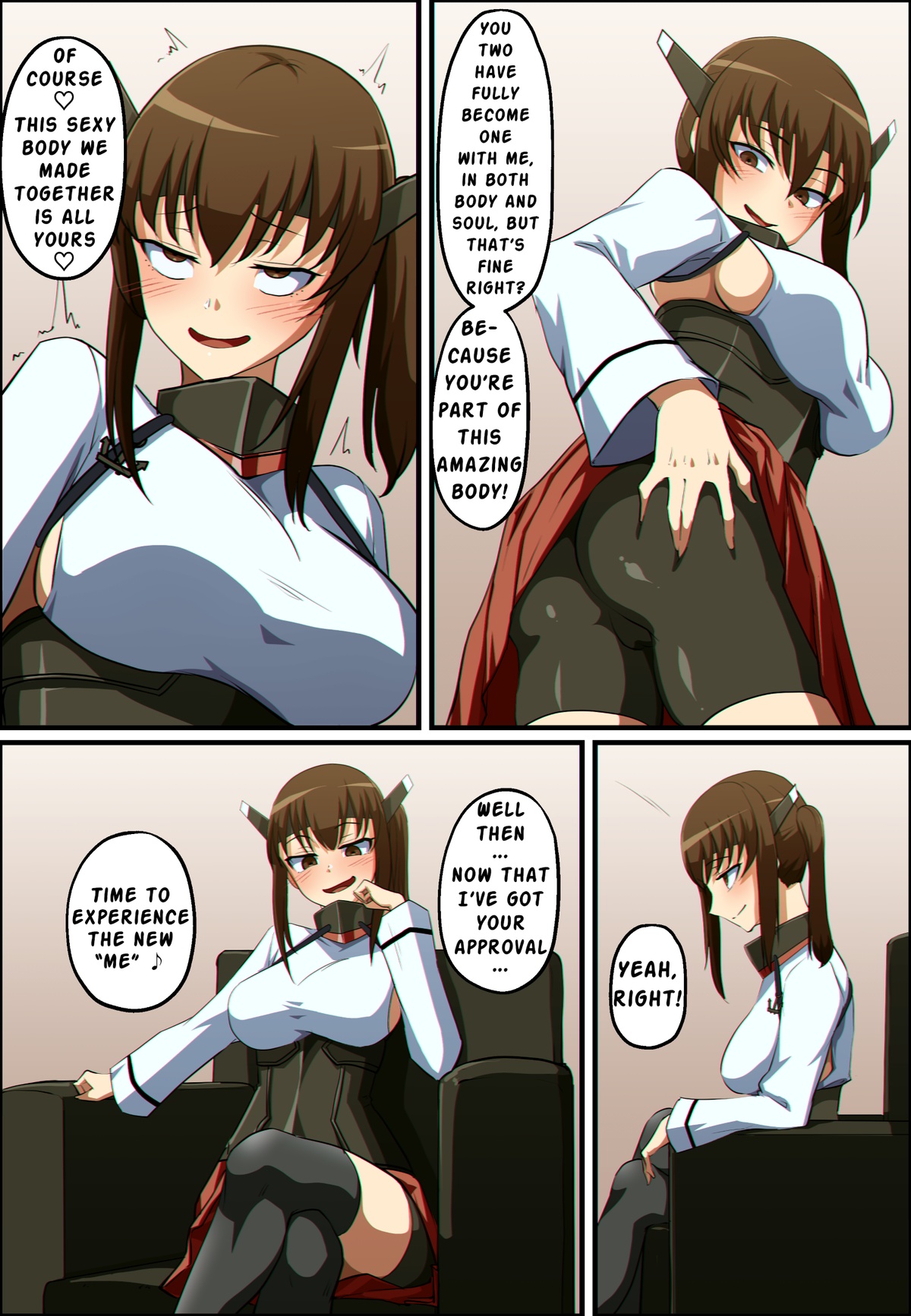 Taihou & Kaga merge possession page 9 full
