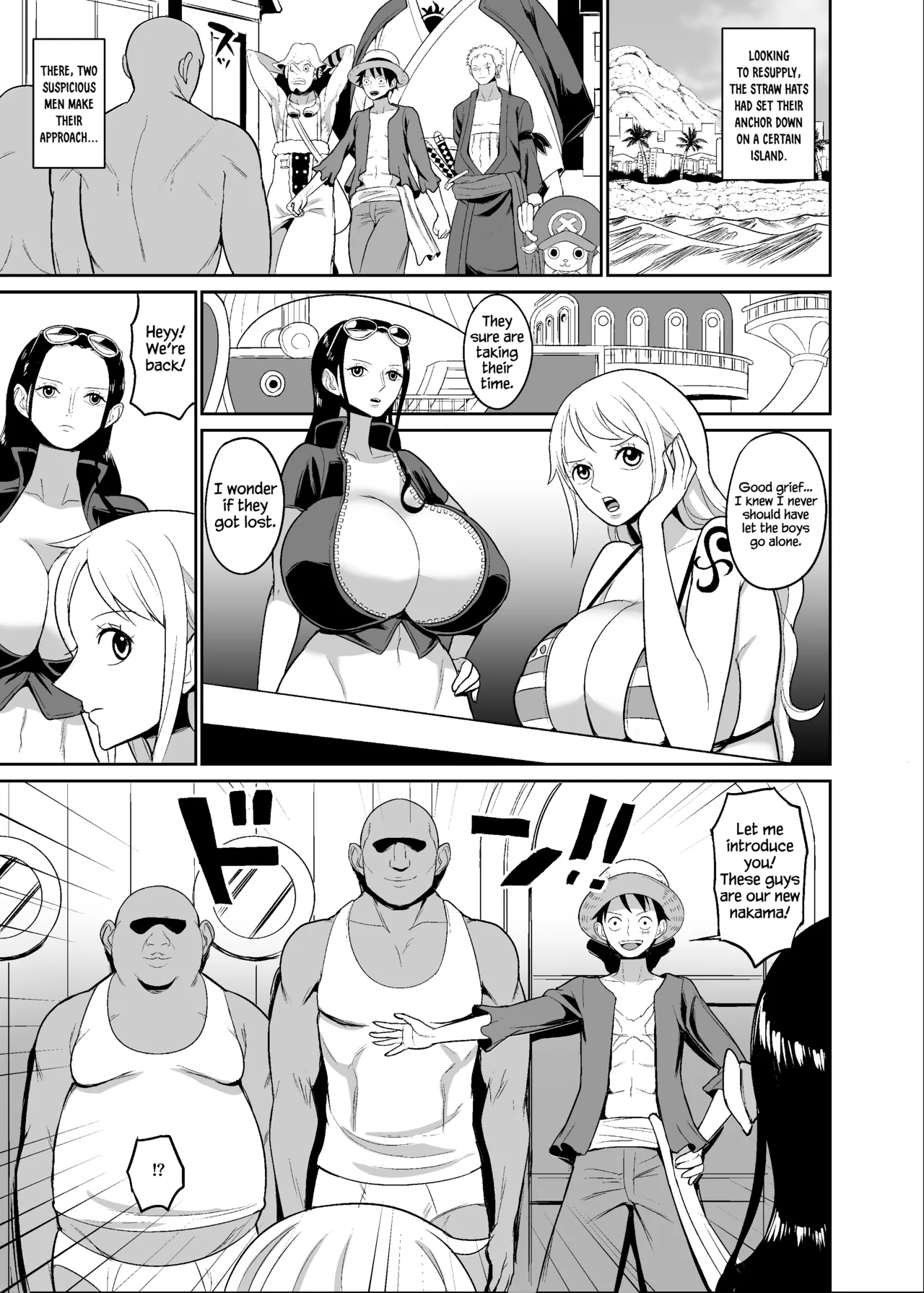 Koitsura ga Oretachi no Atarashii Nakama da! | These Guys Are Our New Nakama! page 3 full