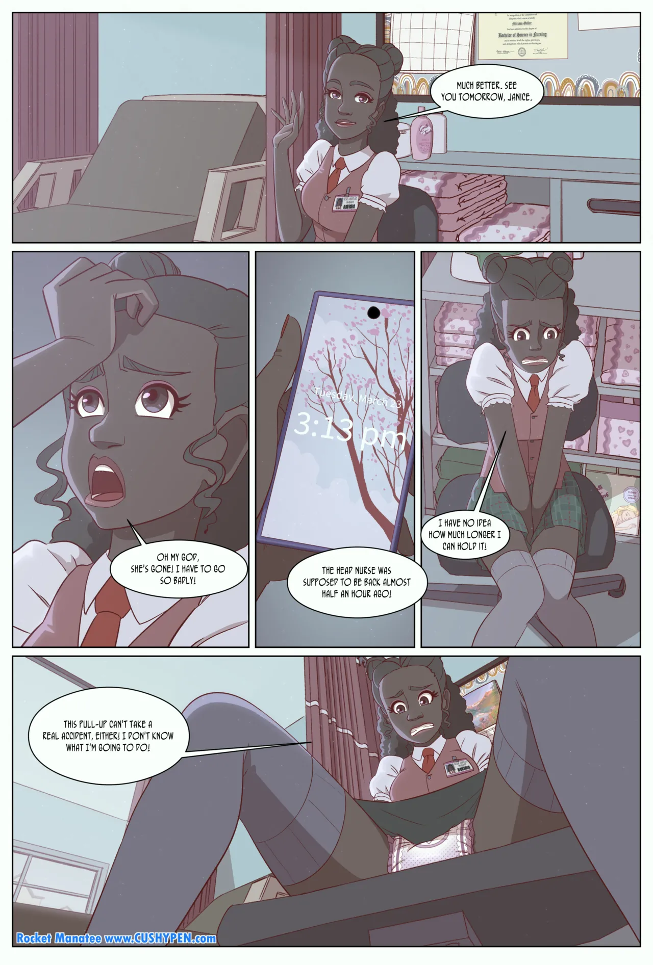 RocketManatee - Desperate Measures - FULL COMIC page 3 full