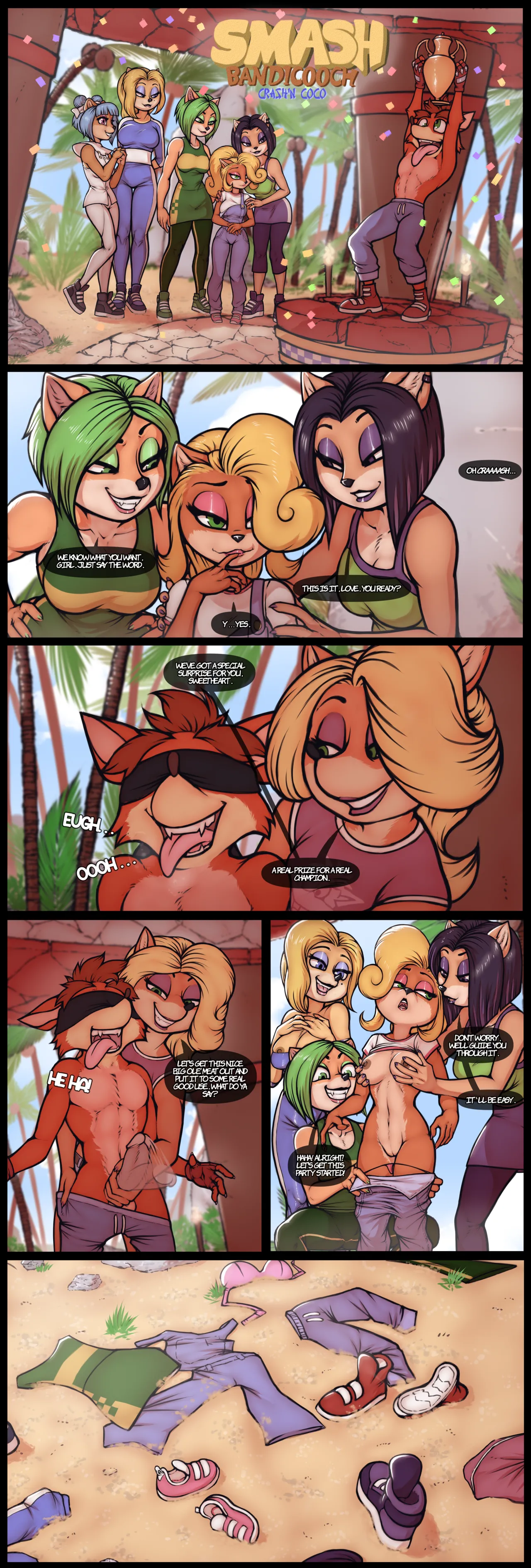 Smash Bandicoot page 1 full