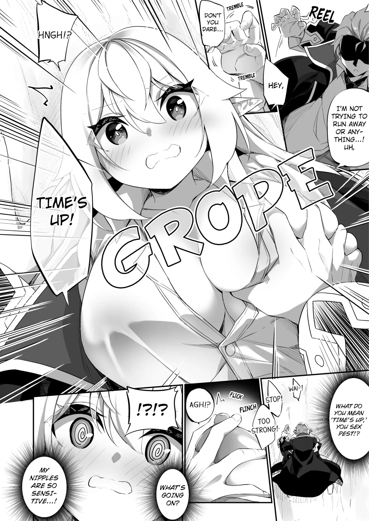 ♂ Boukensha-san ga ♀ Elf ni Sarete Shinyuu to Musubareru Hanashi | The Bonding Tale of ♂Adventurer-turned-♀Elf and Her Comrade page 7 full