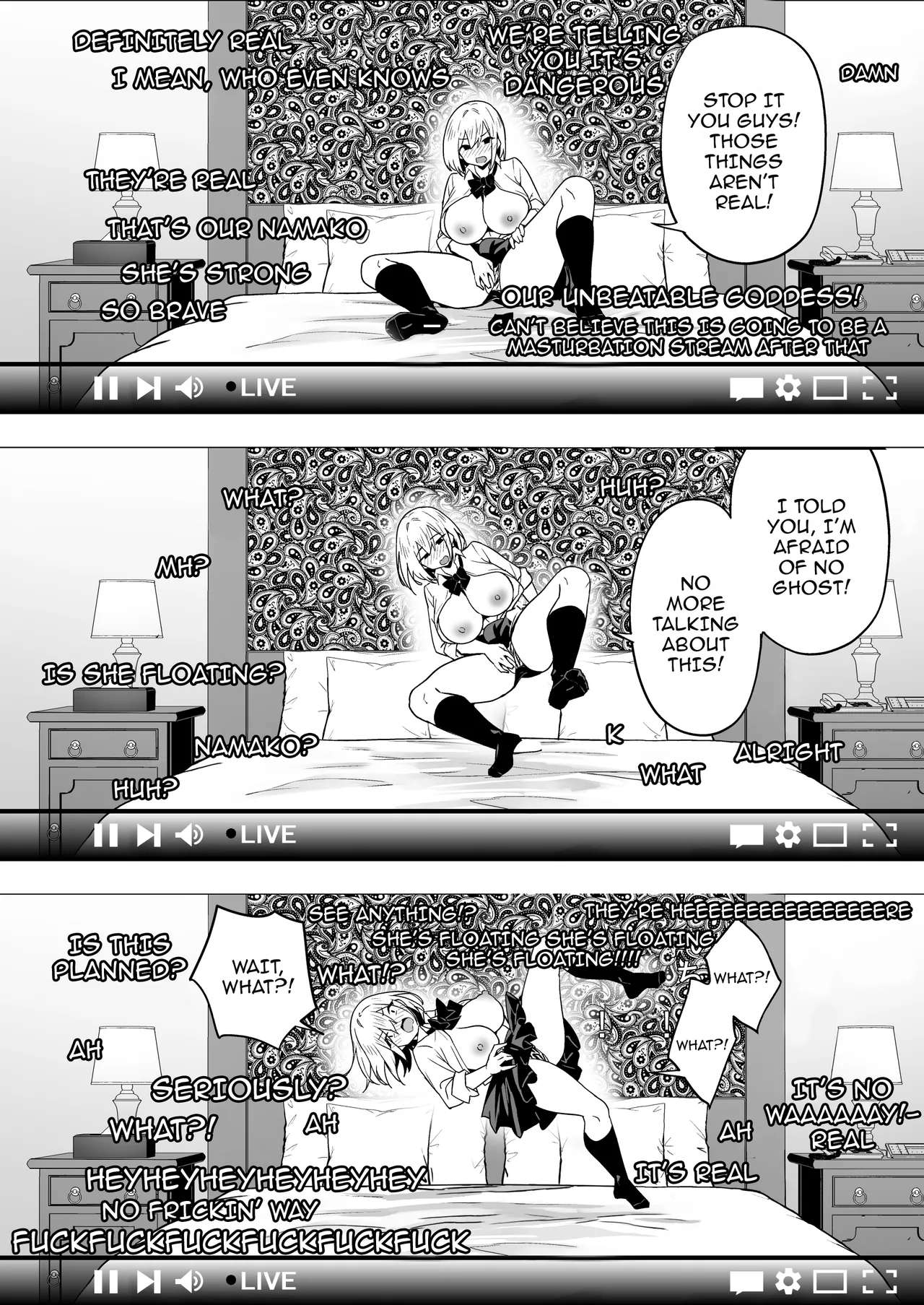 Haishin Joshi Namako no Shinrei Taiken | A Female Streamer's Raw Paranormal Experience page 10 full