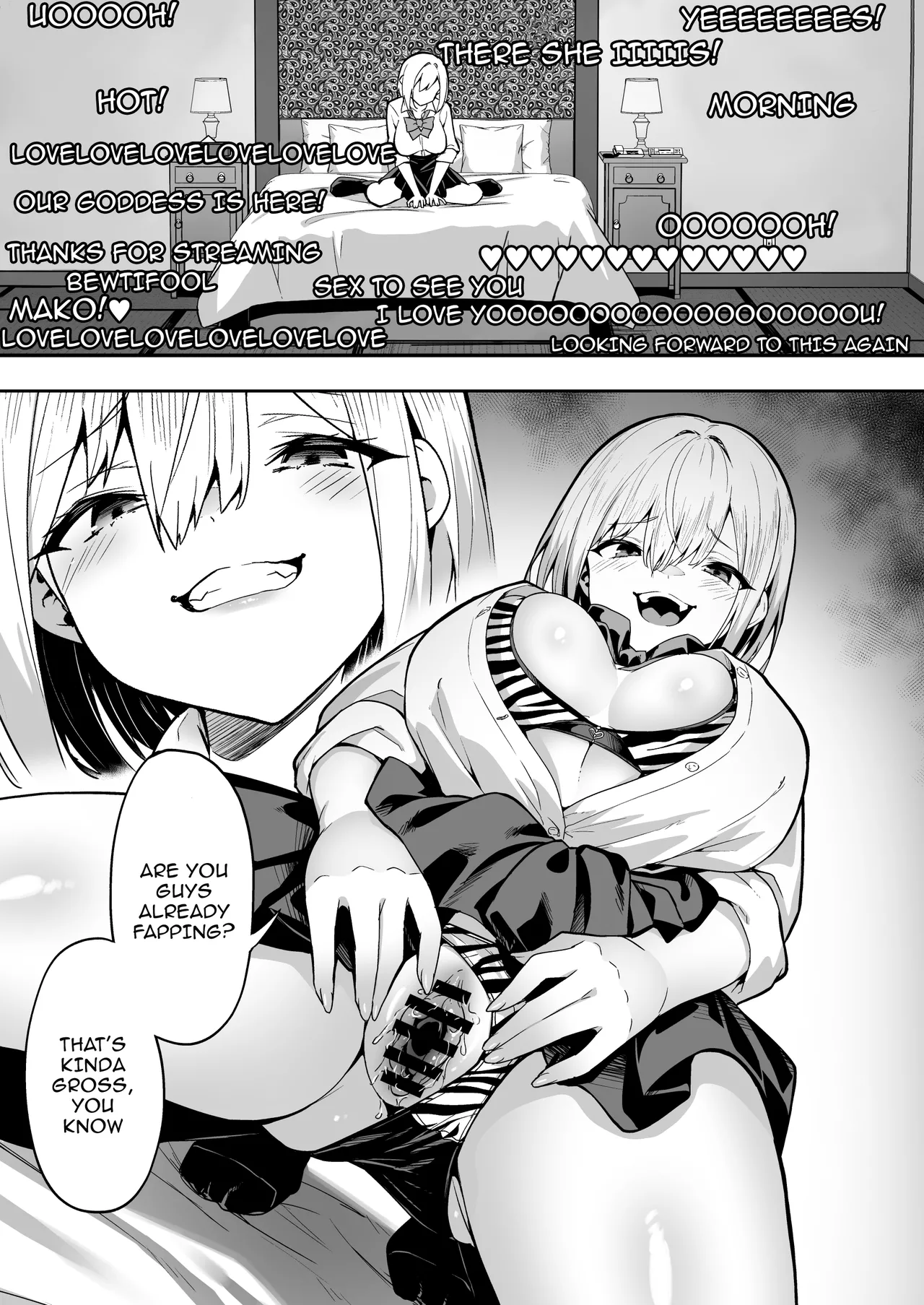 Haishin Joshi Namako no Shinrei Taiken | A Female Streamer's Raw Paranormal Experience page 7 full