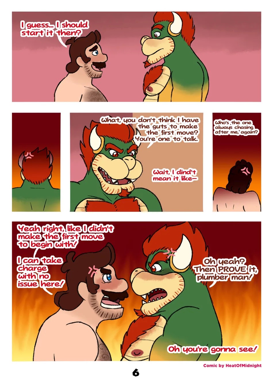 Mario & Bowser: Lover’s Inside Story page 7 full