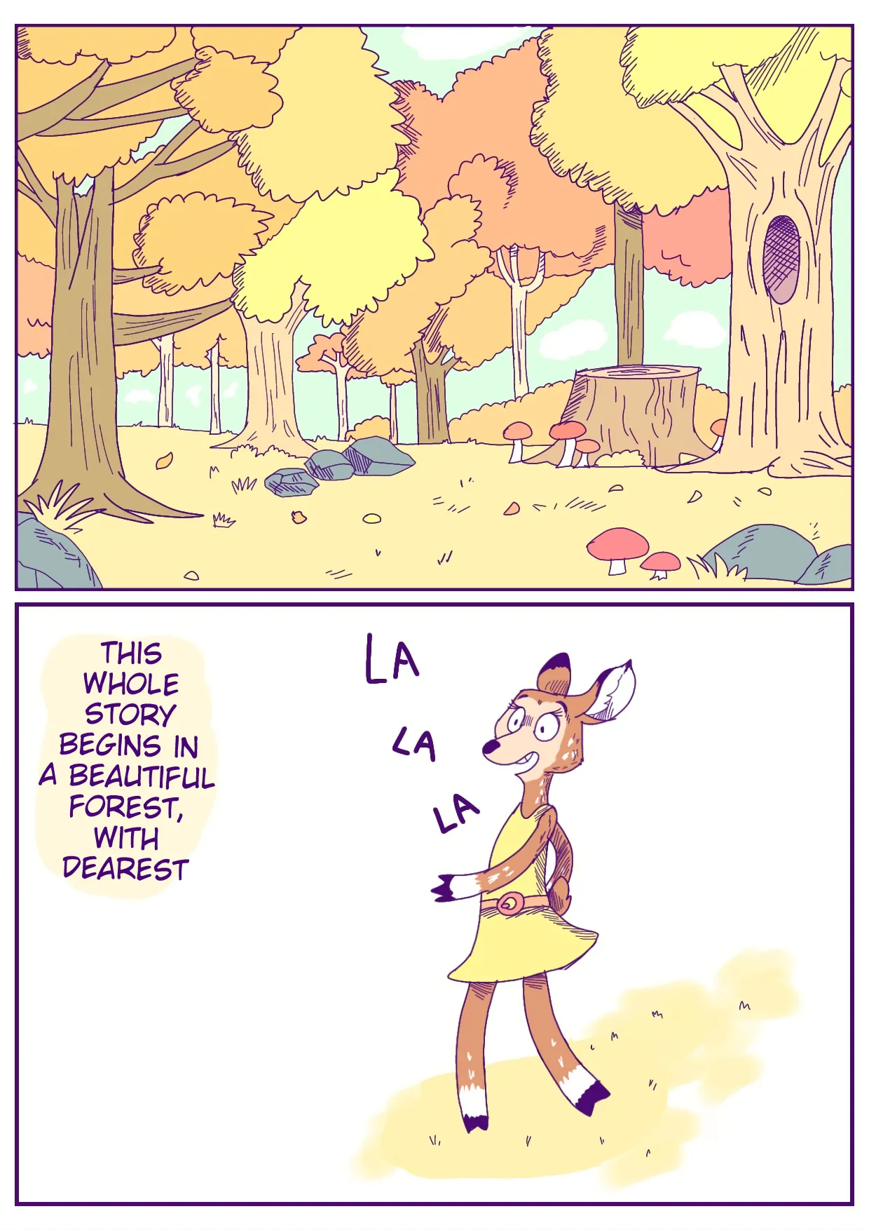 Dearest Deer page 1 full