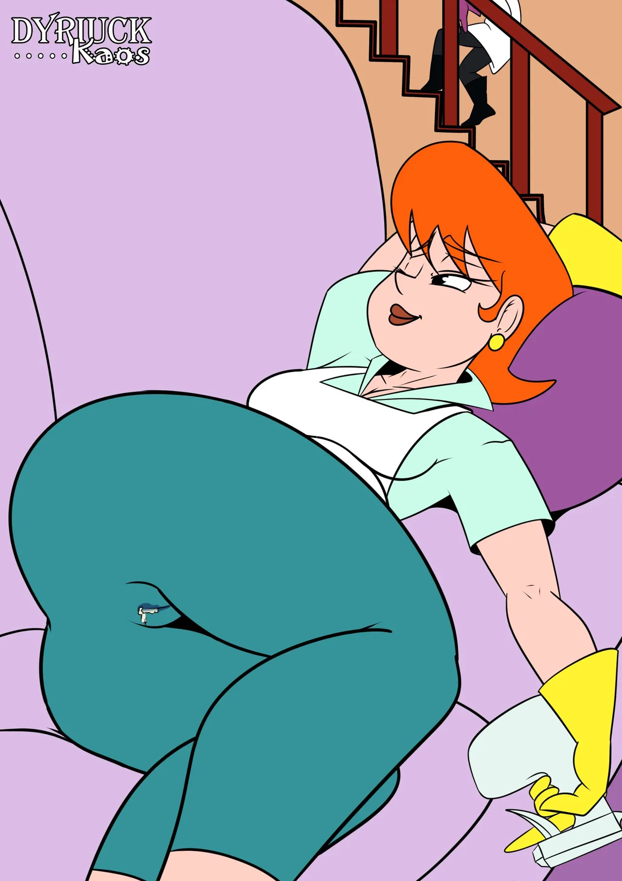 Dexter's Mom taking a nap page 5 full