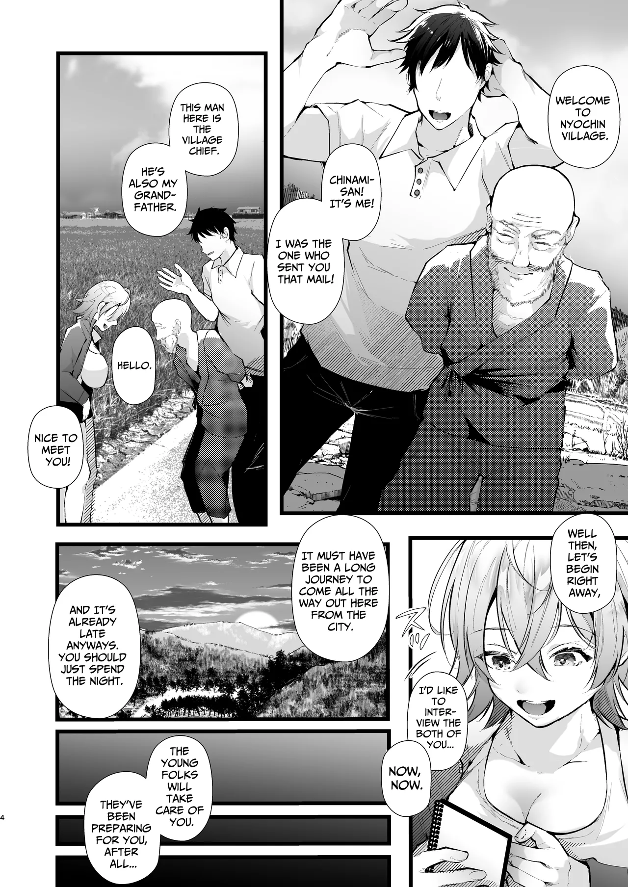 Tsuiseki Fire Futanari chinpo Inshuumura ~Wakaki Okaruto Raitaa wa Futa Chinpo no Kairaku ni Oboreru~ page 4 full