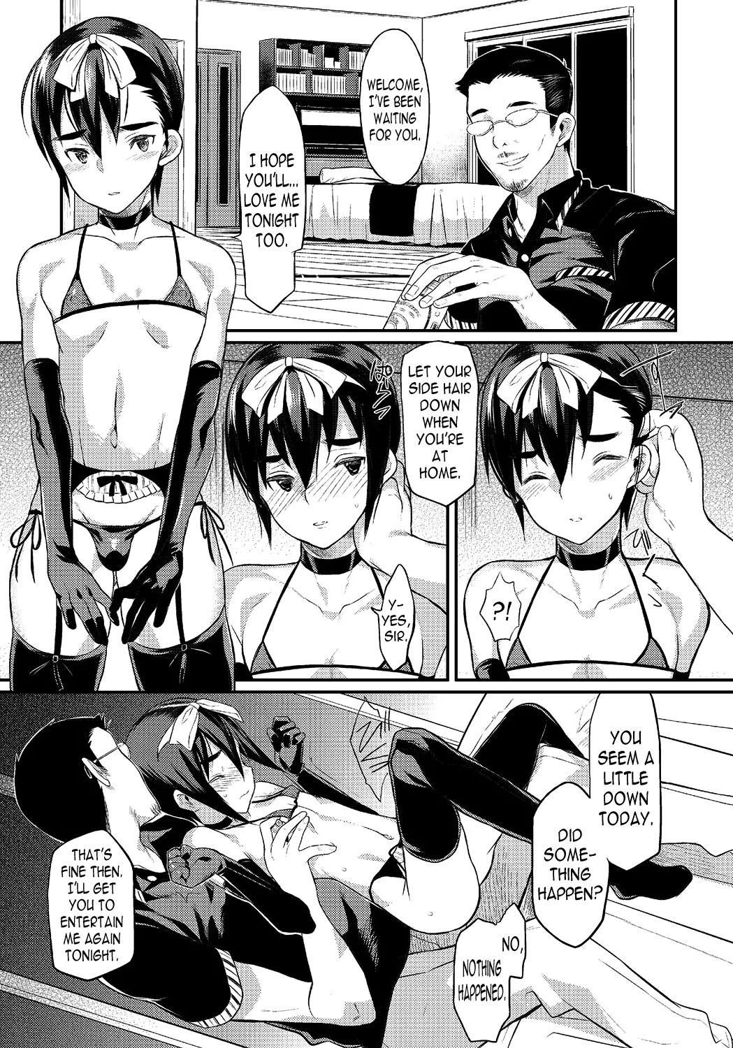 Boku wa Otou-san no Oyome-san - I am a bride of father Ch. 4 page 9 full